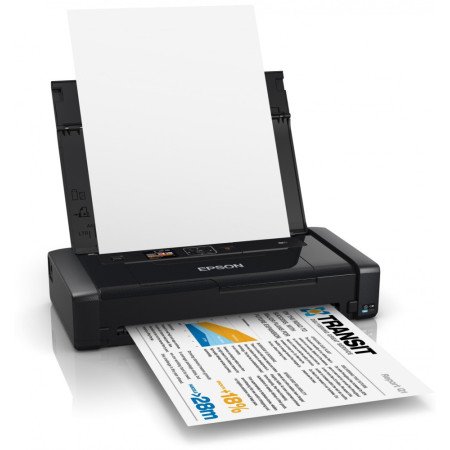 Imprimante mobile Epson Jet d'encre WorkForce WF100 Couleur (C11CE05403)