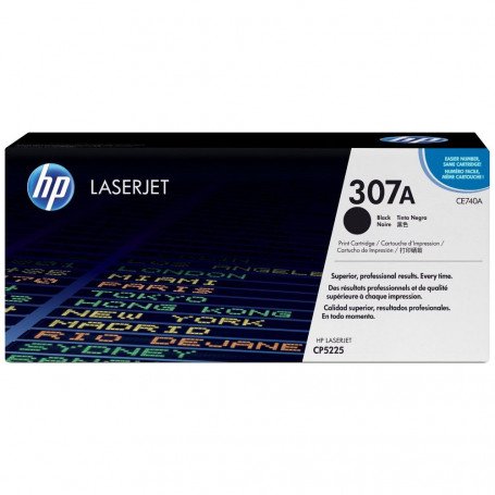Toner HP 307A Black Original LaserJet  Cartridge CE740A