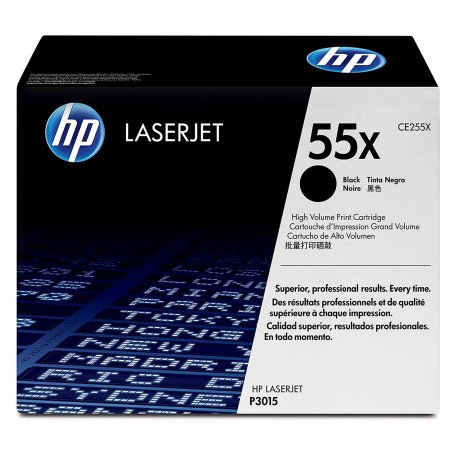 Toner HP 55X High Yield Black Original LaserJet  Cartridge CE255X