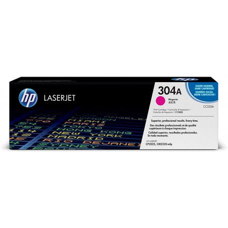 Toner HP 304A Magenta Original LaserJet  Cartridge CC533A