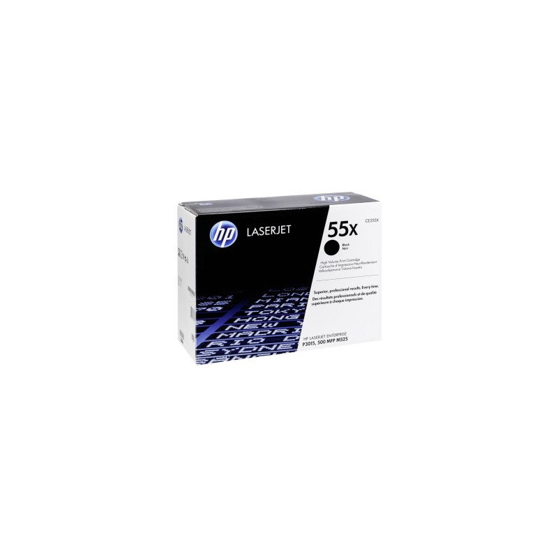 Toner HP 55X 2-pack High Yield Black Original LaserJet  Cartridges CE255XD