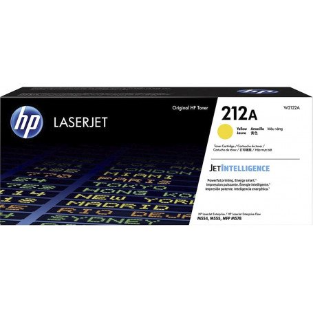 Toner HP 212A Yellow  Original LaserJet  Cartridge 4500 Pages  W2122A