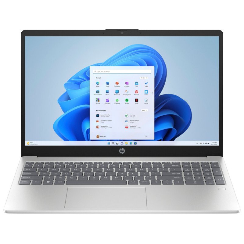 PC Portable HP 15 AMD R7-7730U 15,6"FHD 8Go 512Go SSD(886J5EA)