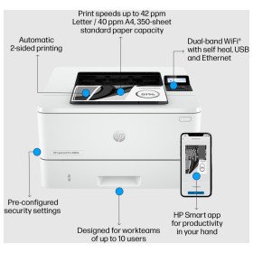 Imprimante HP LaserJet Pro 4003dn SFP Réseau A4 (2Z609A)
