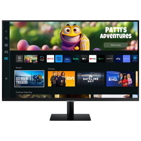 Moniteur Samsung 27" Plat SMART Série 7 FULL HD Noir (LS27CM500EMXZN)