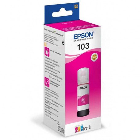 Bouteille d'encre EPSON 103 EcoTank Magenta (C13T00S34A)