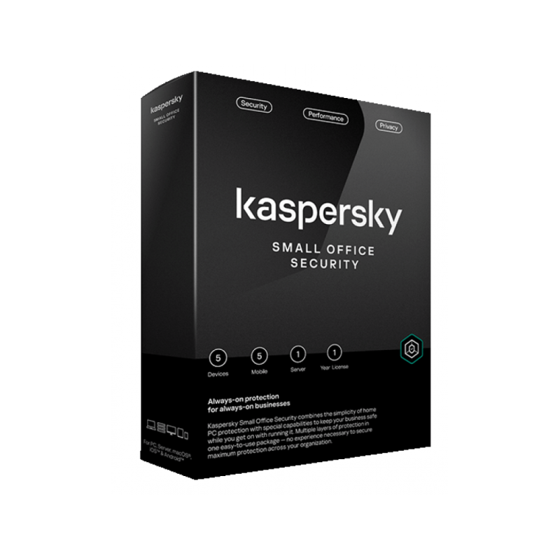 Kaspersky Small Office Security 5 Postes 1 Serveur (KL45418BEFS-23MAG)