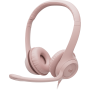 Casque Logitech H390 USB Rose (981-001281)