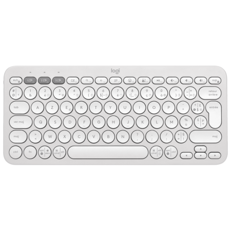 Logitech Pebble Keys 2 K380s Blanc (920-011804)