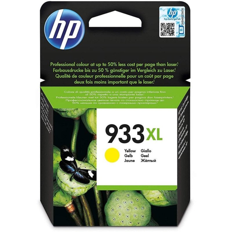 Cartouche d'encre HP N° 933XL Yellow Original (CN056AE) Cartouche d'encre HP N° 933XL Yellow Original (CN056AE)