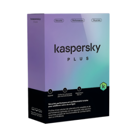 Kaspersky Plus – Licence 1 an / 1 appareil (KL10428BAFS-25FFPMAG)