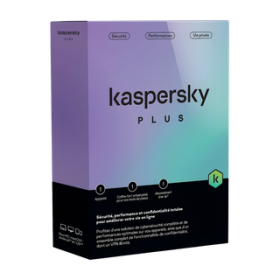 Kaspersky Plus – Licence 1 an / 5 appareils (KL10428BEFS-FFPMAG)